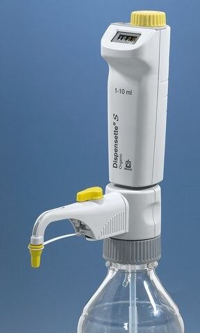 BRAND<sup>®</sup> Dispensette<sup>®</sup> S Organic, Digital bottle-top dispenser