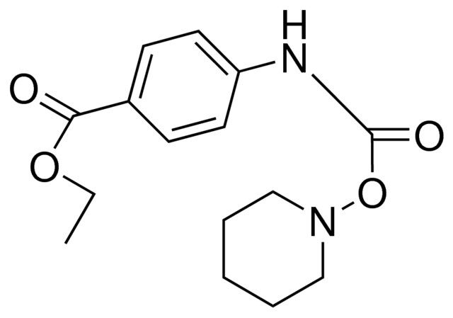 PIPERIDINO N-(4-(ETHOXYCARBONYL)PHENYL)CARBAMATE