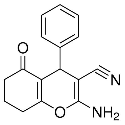 2-AMINO-5-OXO-4-PHENYL-5,6,7,8-TETRAHYDRO-4H-CHROMENE-3-CARBONITRILE