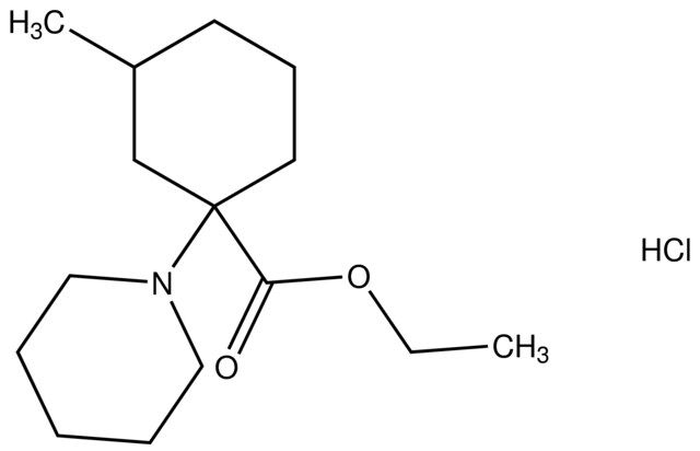 ethyl 3-methyl-1-(1-piperidinyl)cyclohexanecarboxylate hydrochloride