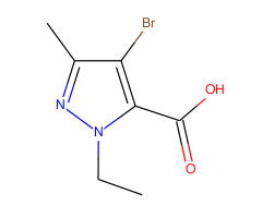4-Bromo-1-ethyl-3-methyl-1H-pyrazole-5-carboxylic acid