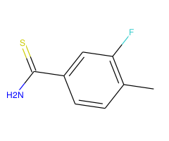 3-Fluoro-4-methyl-thiobenzamide