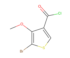 5-Bromo-4-methoxy-thiophene-3-carbonyl chloride