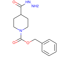 4-Hydrazinocarbonyl-piperidine-1-carboxylic acid benzyl ester