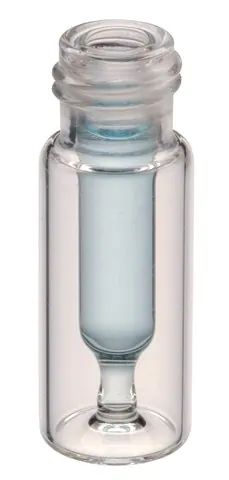 Interlocked<sup>TM</sup> vial with fused glass insert, screw top