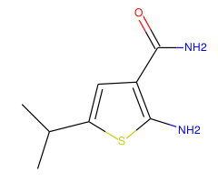 2-amino-5-isopropylthiophene-3-carboxamide