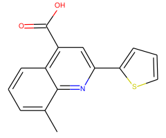 8-methyl-2-(2-thienyl)quinoline-4-carboxylic acid