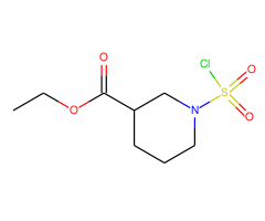 Ethyl 1-(chlorosulfonyl)-3-piperidinecarboxylate
