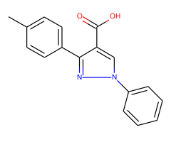 3-(4-methylphenyl)-1-phenyl-1H-pyrazole-4-carboxylic acid