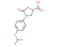 1-(4-isopropoxyphenyl)-5-oxopyrrolidine-3-carboxylic acid