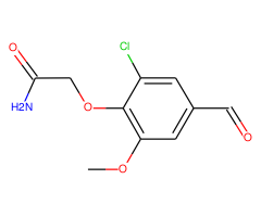 2-(2-chloro-4-formyl-6-methoxyphenoxy)acetamide