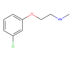 2-(3-chlorophenoxy)-N-methylethanamine