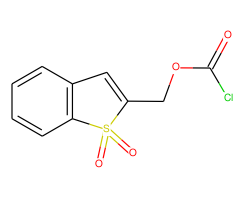 1,1-Dioxobenzo[b]thiophen-2-ylmethyl chloroformate