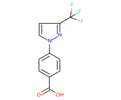 4-(3-(Trifluoromethyl)-1H-pyrazol-1-yl)benzoic acid