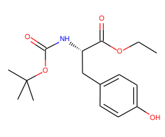 (S)-Ethyl 2-((tert-butoxycarbonyl)amino)-3-(4-hydroxyphenyl)propanoate