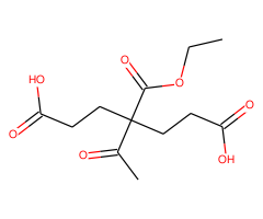 4-Acetyl-4-(ethoxycarbonyl)heptanedioic acid