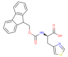 (R)-2-((((9H-Fluoren-9-yl)methoxy)carbonyl)amino)-3-(thiazol-4-yl)propanoic acid
