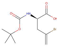 (R)-4-Bromo-2-((tert-butoxycarbonyl)amino)pent-4-enoic acid