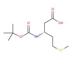 (R)-3-((tert-Butoxycarbonyl)amino)-5-(methylthio)pentanoic acid