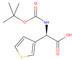 (R)-2-((tert-Butoxycarbonyl)amino)-2-(thiophen-3-yl)acetic acid