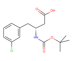 (R)-3-((tert-Butoxycarbonyl)amino)-4-(3-chlorophenyl)butanoic acid