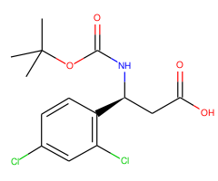 (S)-3-((tert-Butoxycarbonyl)amino)-3-(2,4-dichlorophenyl)propanoic acid