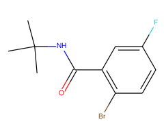 2-Bromo-N-(tert-butyl)-5-fluorobenzamide