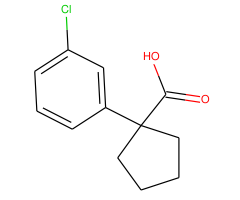 1-(3-Chlorophenyl)cyclopentanecarboxylic acid