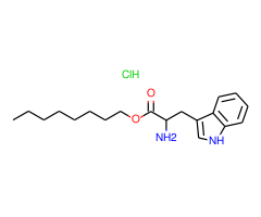 Octyl 2-amino-3-(1H-indol-3-yl)propanoate hydrochloride