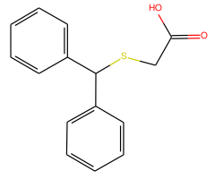 2-(Benzhydrylthio)acetic acid