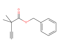 Benzyl 2,2-dimethylbut-3-ynoate
