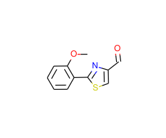 2-(2-methoxyphenyl)thiazole-4-carbaldehyde