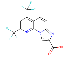 2,4-Bis(trifluoromethyl)imidazo[1,2-a][1,8]naphthyridine-8-carboxylic acid