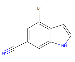 4-Bromo-1H-indole-6-carbonitrile