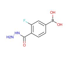 (3-Fluoro-4-(hydrazinecarbonyl)phenyl)boronic acid