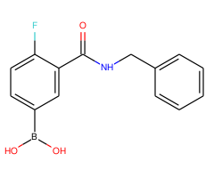 (3-(Benzylcarbamoyl)-4-fluorophenyl)boronic acid