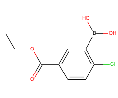 (2-Chloro-5-(ethoxycarbonyl)phenyl)boronic acid