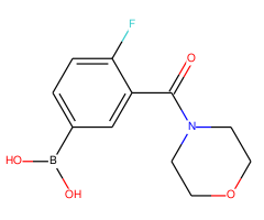 (4-Fluoro-3-(morpholine-4-carbonyl)phenyl)boronic acid