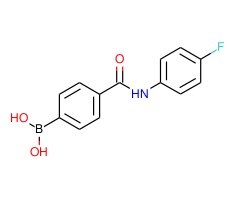 (4-((4-Fluorophenyl)carbamoyl)phenyl)boronic acid