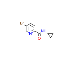 5-Bromo-N-cyclopropylpicolinamide
