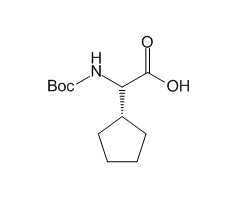 (R)-2-((tert-Butoxycarbonyl)amino)-2-cyclopentylacetic acid