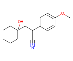 2-(1-Hydroxycyclohexyl)-2-(4-methoxyphenyl)acetonitrile