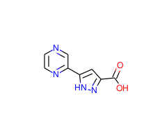 5-(Pyrazin-2-yl)-1H-pyrazole-3-carboxylic acid