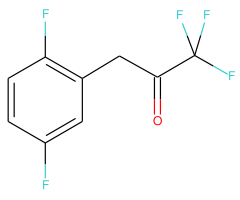 3-(2,5-Difluorophenyl)-1,1,1-trifluoro-2-propanone