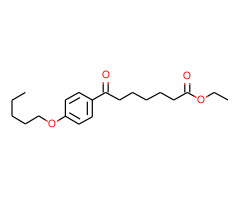 ethyl 7-oxo-7-(4-pentyloxyphenyl)heptanoate