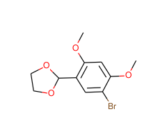 1-bromo-2,4-dimethoxy-5-(1,3-dioxolan-2-yl)benzene