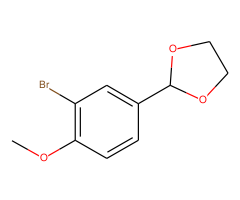 1-Bromo-5-(1,3-dioxolan-2-yl)-2-methoxybenzene