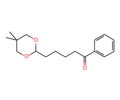 5-(5,5-dimethyl-1,3-dioxan-2-yl)valerophenone