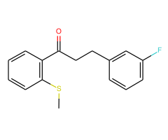 3-(3-fluorophenyl)-2'-thiomethylpropiophenone