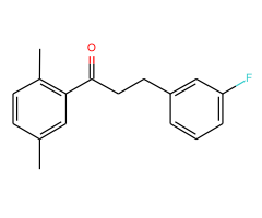 2',5'-dimethyl-3-(3-fluorophenyl)propiophenone